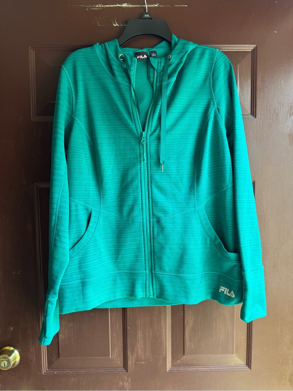 FILA Zip Up Hoodie Size Large
